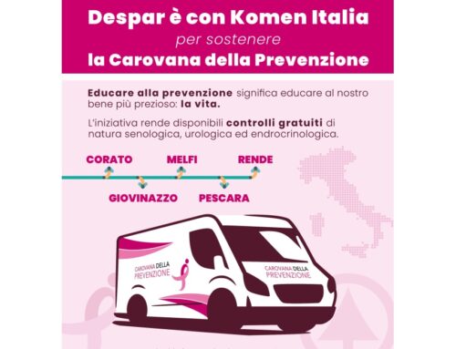 Maiora (Despar Centro Sud) insieme a Komen Italia per la nuova edizione della ‘Carovana della Prevenzione’