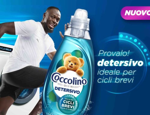 Coccolino Wonder Wash: on air la nuova campagna nazionale con Usain Bolt