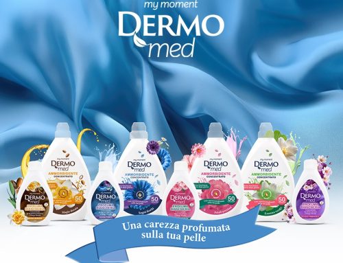 Dermomed debutta nel segmento home care e lancia una nuova gamma di ammorbidenti e profuma biancheria